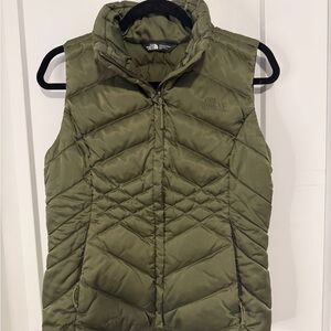 The North Face Women's Green Quilted Vest